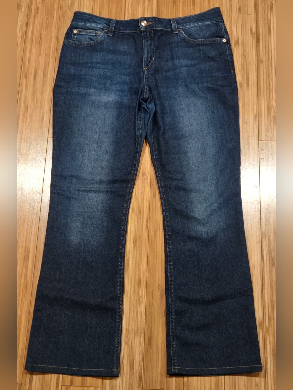 Joes Classic Women's Dark Wash Straight Jeans - Deep Blue